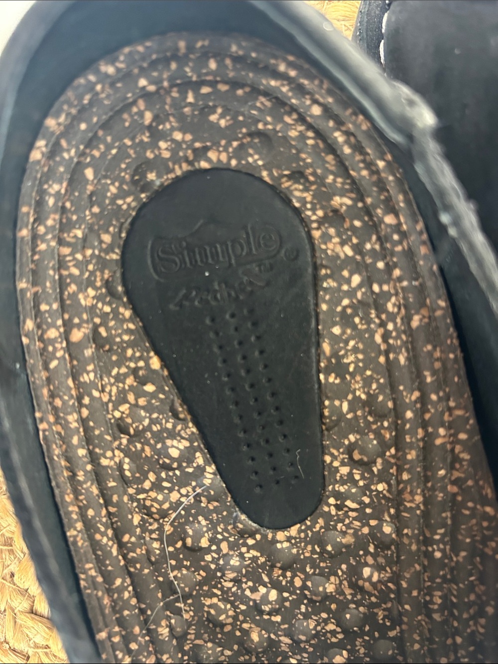Simple brand clogs-black leather-size 11 - Picture 8 of 9